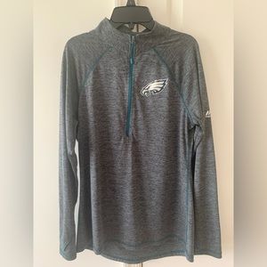 Women’s 3/4 zip Philadelphia Eagles pullover